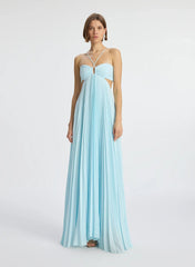 Moira Matte Pleated Dress