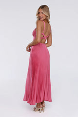 Dazzling Opulence Maxi Dress Rose