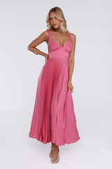 Dazzling Opulence Maxi Dress Rose