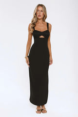 Heatwave Honey Maxi Dress Black