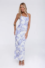 It Girl Moves Halter Maxi Dress White