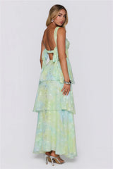 Easy Silence Maxi Dress Green