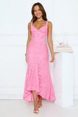 Petal Song Maxi Dress Pink