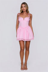 Desert Air Mini Dress Pink