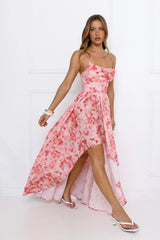 Thoughts For You Midi Dress Pink
