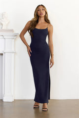 Signature Soirée Maxi Dress Navy