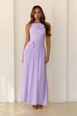 Evening In Élan Maxi Dress Lilac