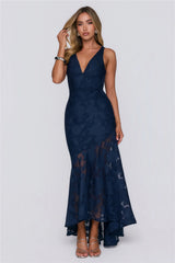 An Invitation Only Maxi Dress Navy