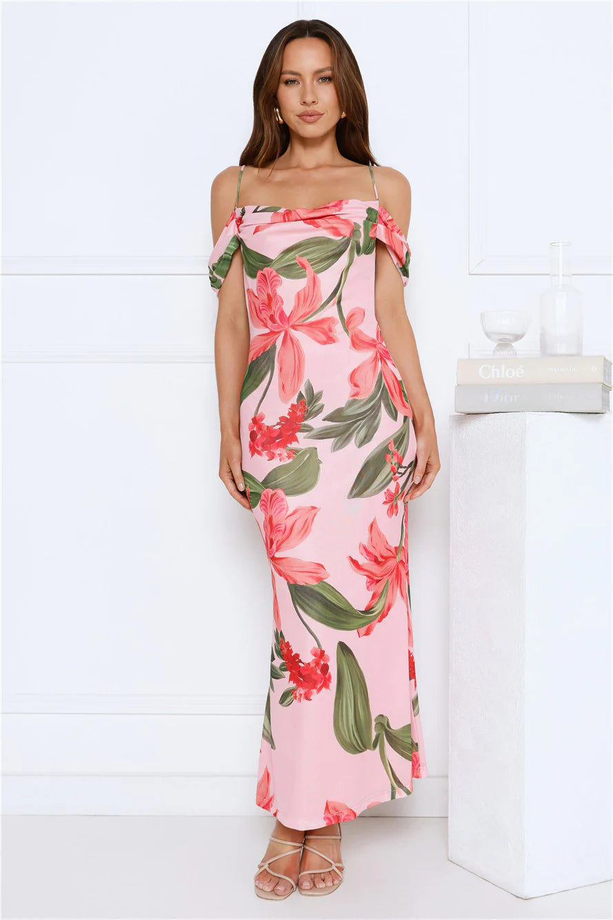 Starlet Society Maxi Dress Pink
