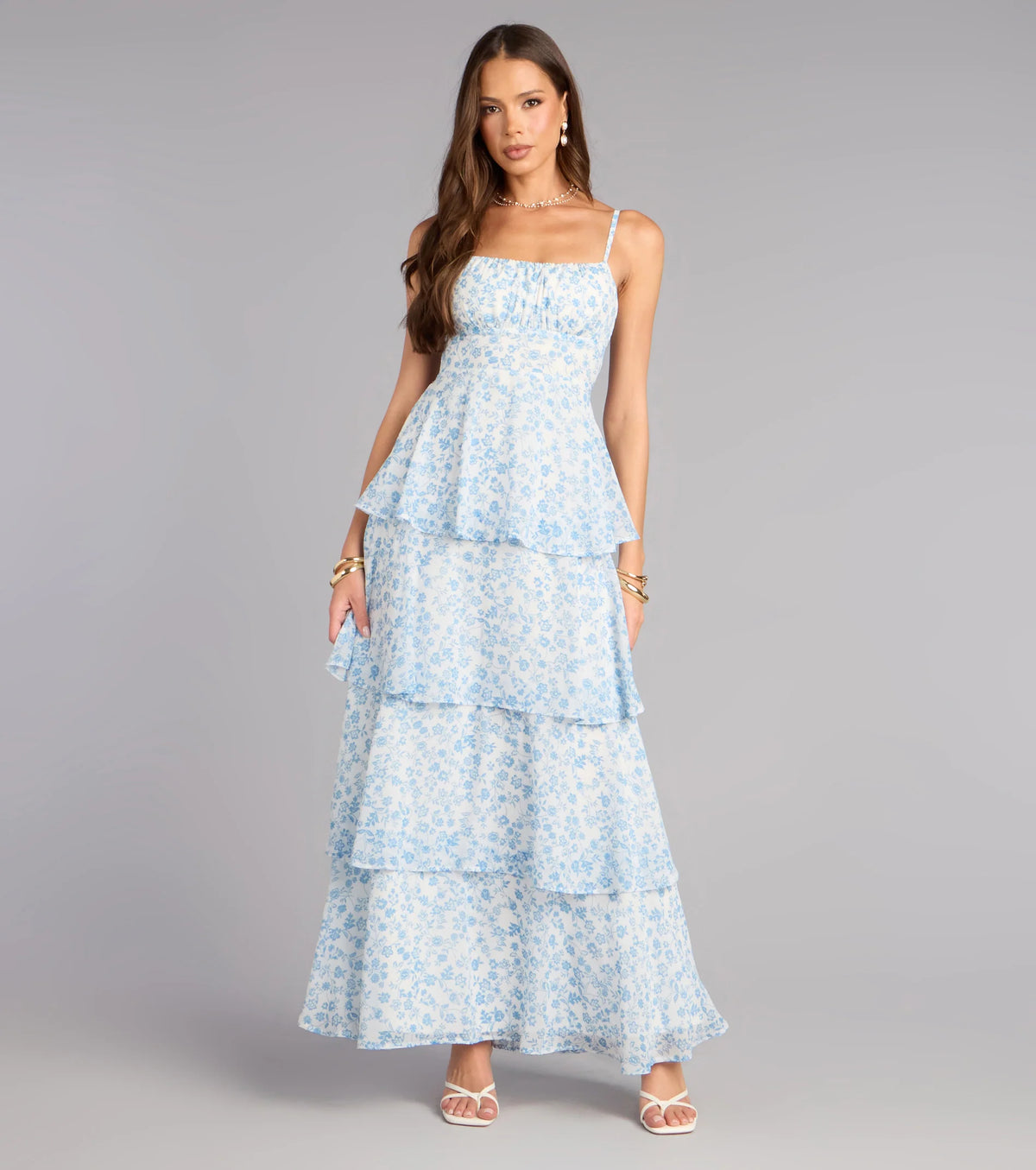 Daydream Date Floral Maxi Dress