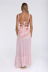 Sunlit Sonata Maxi Dress Pink