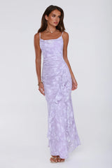 Guest Look Maxi Dress Purple