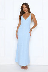 You Got This Maxi Dress Blue