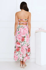 Daydream Luxe Strapless Maxi Dress Pink