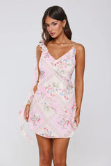 Summer Pastures Mini Dress Pink