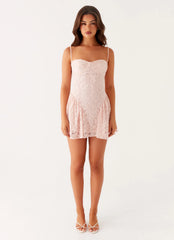 Promenade Mini Dress - Pink