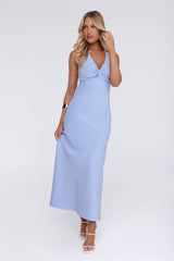 Sunshine Stroll Maxi Dress Blue