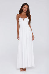 Sunbeam Days Maxi Dress White