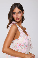 Summer Pastures Mini Dress Pink