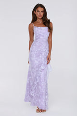 Guest Look Maxi Dress Purple