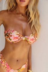 Midnight Palms Swim Bottom Tropical Jungle Print