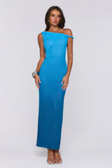 Palette At Night Maxi Dress Blue Ombre