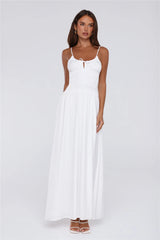 Sunbeam Days Maxi Dress White