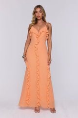 Nothing Less Maxi Dress Orange