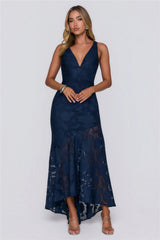 An Invitation Only Maxi Dress Navy