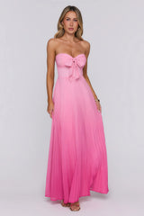 Love Spellbound Strapless Maxi Dress Pink