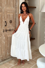 Amalie Maxi Dress - White
