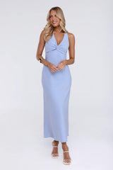 Sunshine Stroll Maxi Dress Blue