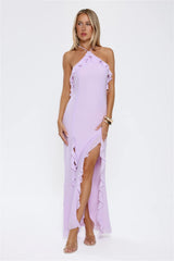 Showstopper Nights Maxi Dress Lilac
