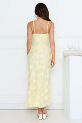 Daisy Whisper Maxi Dress Yellow