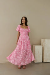 Step By Step Maxi Dress Pink