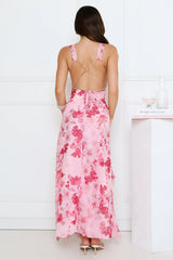 Sip And Sparkle Maxi Dress Pink