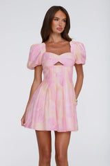 Blossom Gleam Mini Dress Floral