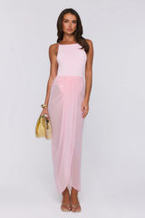 Sea Foam Dreams Maxi Dress Pink
