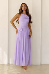 Evening In Élan Maxi Dress Lilac
