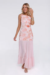 Sunlit Sonata Maxi Dress Pink