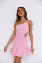 Cotton Candy Dreams Mini Dress Pink