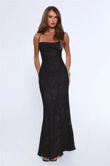 Bridge To Wonderland Maxi Dress  Black