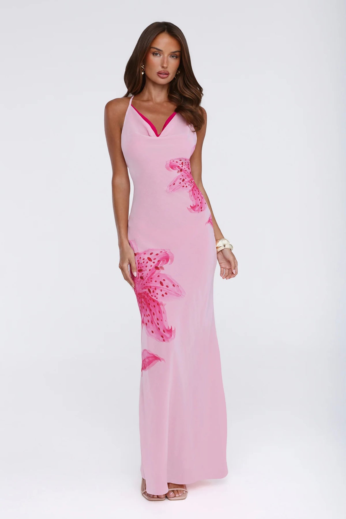 Lily Glowspell Maxi Dress Pink