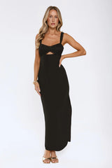 Heatwave Honey Maxi Dress Black