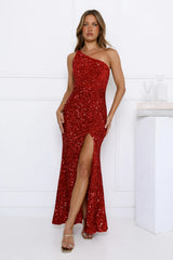 Golden Days Dancing Maxi Dress Red