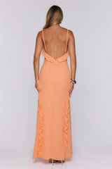 Nothing Less Maxi Dress Orange