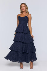 Thriving Now Maxi Dress Navy