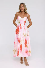 Outfit Says It All Midi Dress Pink