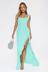 All Night Affair Maxi Dress Turquoise