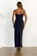 Signature Soirée Maxi Dress Navy